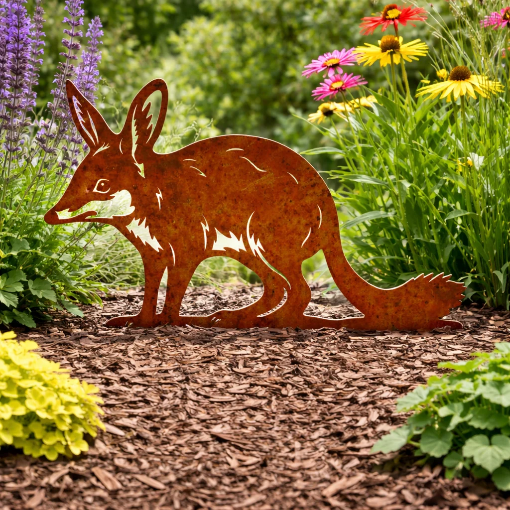 Bilby In Garden - Iron Leaf Studio