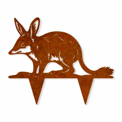 Bilby Corten Steel Garden Sculpture - Iron Leaf Studio