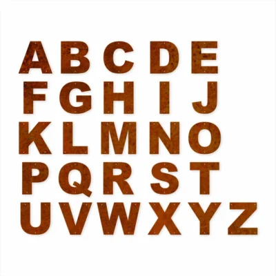 house letters - Iron Leaf Studio