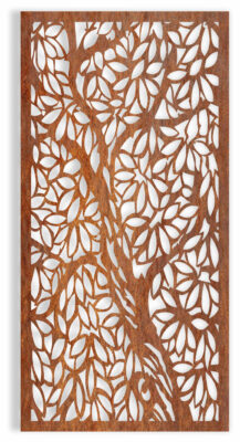 Tree 3 Privacy Screen - Iron Leaf Studio