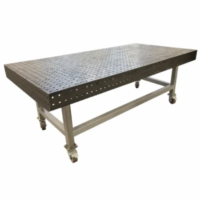 DIY Welding Table Kit – 12mm Plate - handcrafted Australian metalwork by Iron Leaf Studio