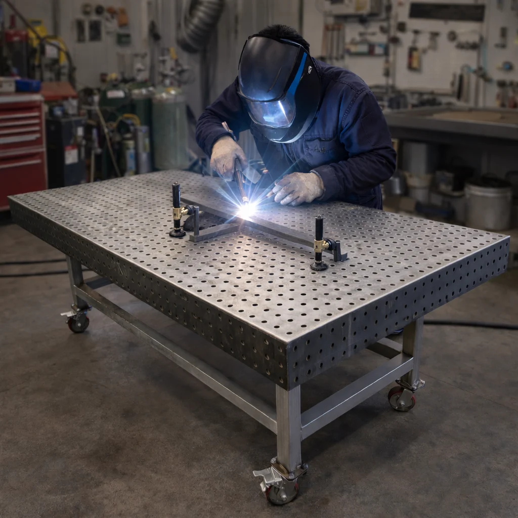 Welding Table 4 - Iron Leaf Studio