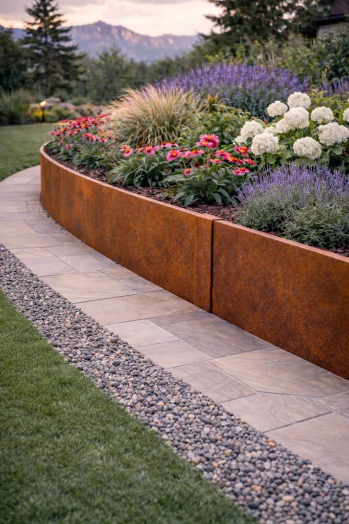 8. Garden Edging 1 Garden Edging 4 - Iron Leaf Studio